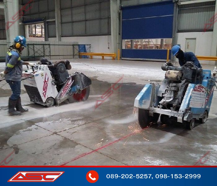 งานตัดคอริ่งคอนกรีต